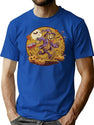 652 Happy Halloween T-Shirt for Men & Women, T-Shirts Graphic Tee - Blue