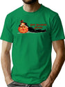 655 Happy Halloween Witches - Vintage Witch T-Shirt for Men & Women, T-Shirts Graphic Tee - Green