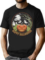 657 Happy Halloween T-Shirt for Men & Women, T-Shirts Graphic Tee - Black