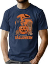 66 Long Live Halloween T-Shirt for Men & Women, T-Shirts Graphic Tee - Navy