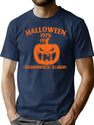 664 Halloween 1978 Haddonfield Illinois Holiday Spooky T-Shirt for Men & Women, T-Shirts Graphic Tee - Navy
