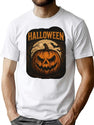 666 Halloween Pumpkin Waiting On Halloween T-Shirt for Men & Women, T-Shirts Graphic Tee - White