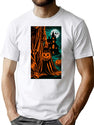 674 Halloween Man T-Shirt for Men & Women, T-Shirts Graphic Tee - White