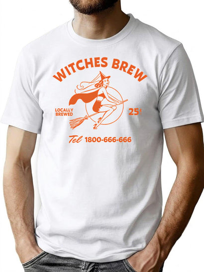 677 Witches Brew T-Shirt for Men & Women, T-Shirts Graphic Tee - Black