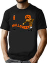 681 Happy Halloween Is Coming Cool Vintage T-Shirt for Men & Women, T-Shirts Graphic Tee - Black
