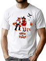 682 Trick Or Treat Halloween Kids In Halloween Costume T-Shirt for Men & Women, T-Shirts Graphic Tee - White