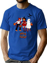 682 Trick Or Treat Halloween Kids In Halloween Costume T-Shirt for Men & Women, T-Shirts Graphic Tee - Blue