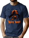686 Trick Or Treat Haunted House Tall T-Shirt for Men & Women, T-Shirts Graphic Tee - Navy