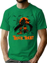 686 Trick Or Treat Haunted House Tall T-Shirt for Men & Women, T-Shirts Graphic Tee - Green
