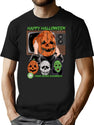 687 A Shamrock Halloween T-Shirt for Men & Women, T-Shirts Graphic Tee - Black