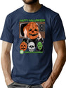 687 A Shamrock Halloween T-Shirt for Men & Women, T-Shirts Graphic Tee - Navy