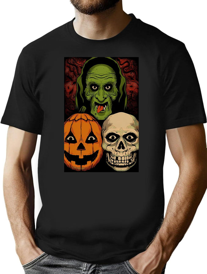 690 Vintage Season Of The Witch T-Shirt for Men & Women, T-Shirts Graphic Tee - Black