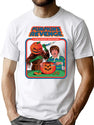 7 Pumpkins Revenge T-Shirt for Men & Women, T-Shirts Graphic Tee - White