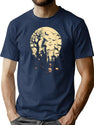 709 Magical Witchcraft Tee Spooky Halloween Gift T-Shirt for Men & Women, T-Shirts Graphic Tee - Navy