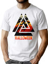 711 Retro Halloween Witch Flight Vintage Design T-Shirt for Men & Women, T-Shirts Graphic Tee - White