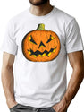 72 Vintage Halloween Jack O Lantern T-Shirt for Men & Women, T-Shirts Graphic Tee - White