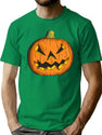 72 Vintage Halloween Jack O Lantern T-Shirt for Men & Women, T-Shirts Graphic Tee - Green