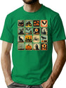 722 Embrace The Spooky Season With Vintage Halloween Designs T-Shirt for Men & Women, T-Shirts Graphic Tee - Green