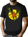 725 Halloween Harpy T-Shirt for Men & Women, T-Shirts Graphic Tee - Black
