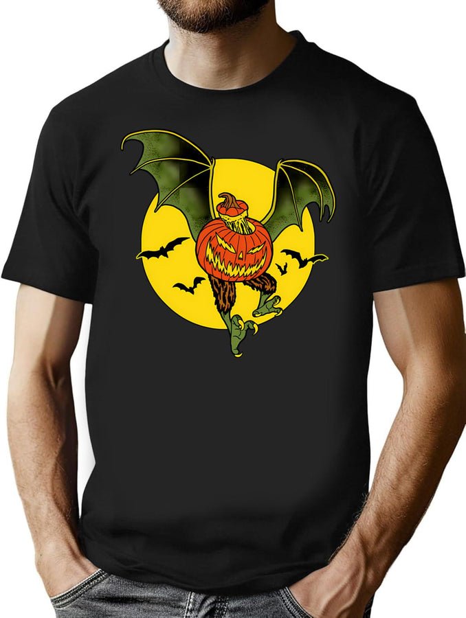 725 Halloween Harpy T-Shirt for Men & Women, T-Shirts Graphic Tee - Black