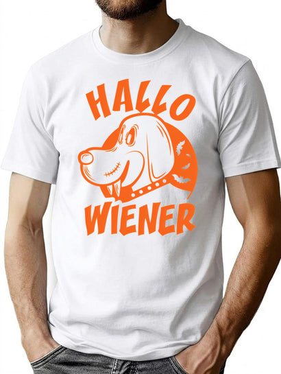 726 Hallowiener (Plain Colour) T-Shirt for Men & Women, T-Shirts Graphic Tee - Black