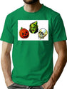 732 Halloween 3 Masks T-Shirt for Men & Women, T-Shirts Graphic Tee - Green