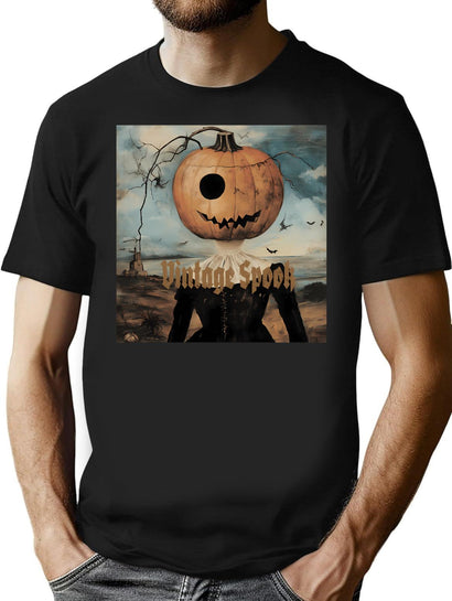 744 Vintage Spook T-Shirt for Men & Women, T-Shirts Graphic Tee - Black