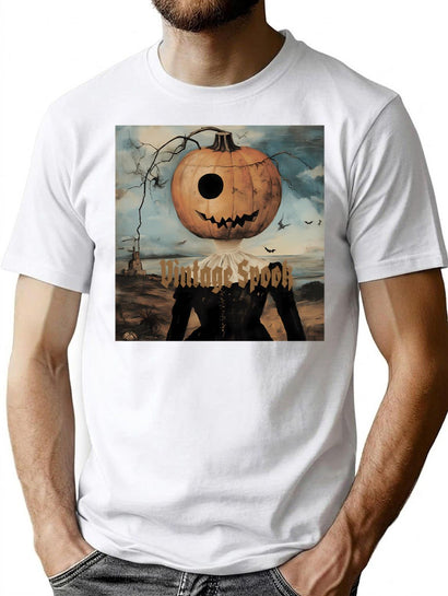 744 Vintage Spook T-Shirt for Men & Women, T-Shirts Graphic Tee - Black