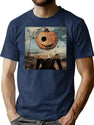 744 Vintage Spook T-Shirt for Men & Women, T-Shirts Graphic Tee - Navy