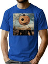 744 Vintage Spook T-Shirt for Men & Women, T-Shirts Graphic Tee - Blue