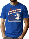 759 Trick Or Treat Ghost T-Shirt for Men & Women, T-Shirts Graphic Tee - Blue