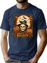 760 Witch In Halloween Classic T-Shirt for Men & Women, T-Shirts Graphic Tee - Navy