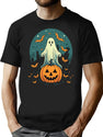 768 Scary Zombie Skeleton Halloween Shirt T-Shirt for Men & Women, T-Shirts Graphic Tee - Black