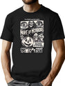 77 Night Of Horrors Horror Show Spookshow Poster T-Shirt for Men & Women, T-Shirts Graphic Tee - Black