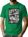 77 Night Of Horrors Horror Show Spookshow Poster T-Shirt for Men & Women, T-Shirts Graphic Tee - Green