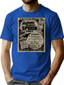 771 Vintage Halloween Midnite Spook Show Poster T-Shirt for Men & Women, T-Shirts Graphic Tee - Blue