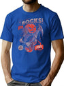 779 Rock Pumpkin T-Shirt for Men & Women, T-Shirts Graphic Tee - Blue