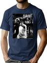8 Ball Mjg Design Premium Heavyweight Cotton T-Shirt - Navy