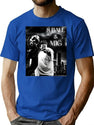 8 Ball Mjg Design Premium Heavyweight Cotton T-Shirt - Blue