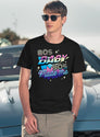 80S Baby 90S Made Me Funny Retro Design T-Shirt for Men & Women, T-Shirts Graphic Tee - Navy