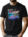 80S Baby 90S Made Me Funny Retro Design T-Shirt for Men & Women, T-Shirts Graphic Tee - Green