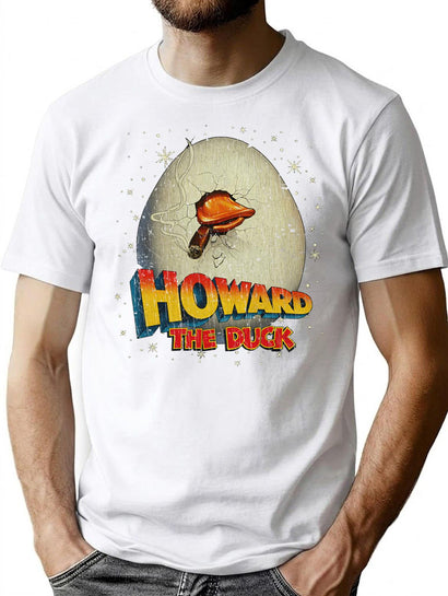 80S Retro Howard 1986 T-Shirt for Men & Women, T-Shirts Graphic Tee - Black
