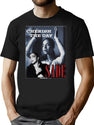 80S Sade On Black Bootleg Graphic T-Shirt - Black