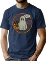 84 Trick Or Treat 1983 T-Shirt for Men & Women, T-Shirts Graphic Tee - Navy