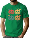 87 Halloween Pumpkin Funny T-Shirt for Men & Women, T-Shirts Graphic Tee - Green