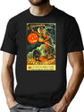 88 Vintage Halloween Witch T-Shirt for Men & Women, T-Shirts Graphic Tee - Black