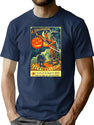 88 Vintage Halloween Witch T-Shirt for Men & Women, T-Shirts Graphic Tee - Navy