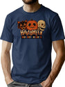 9 Hhn Merch Halloween Horror Nights T-Shirt for Men & Women, T-Shirts Graphic Tee - Navy