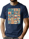 90S Playthings Bootleg Graphic T-Shirt - Navy