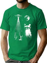 90S Vintage Graphic Raccoons T-Shirt for Men & Women, T-Shirts Graphic Tee - Green